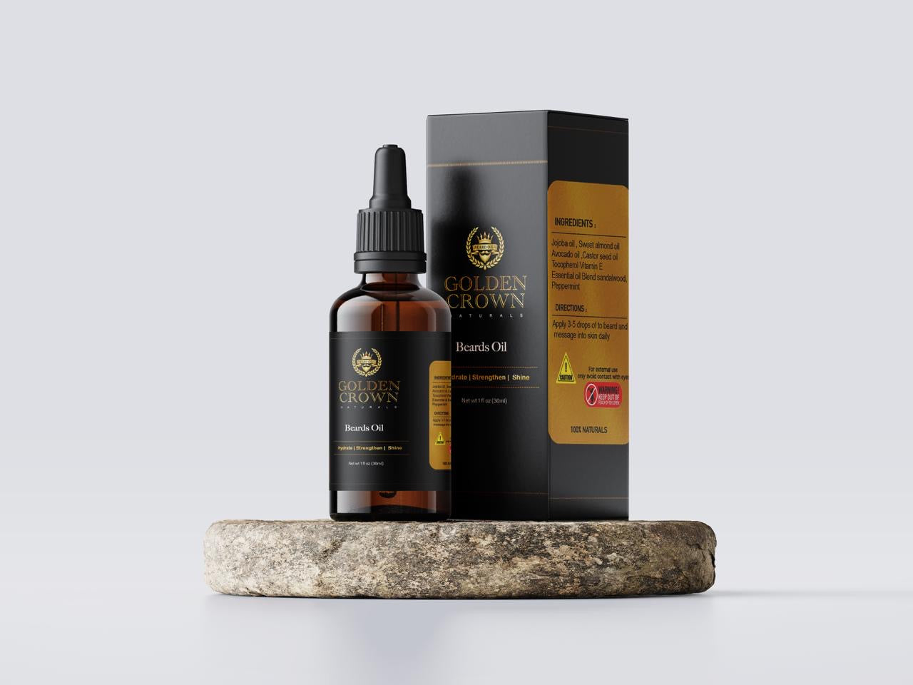 Golden crown naturals beard oil